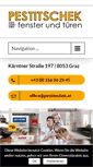 Mobile Screenshot of pestitschek.at